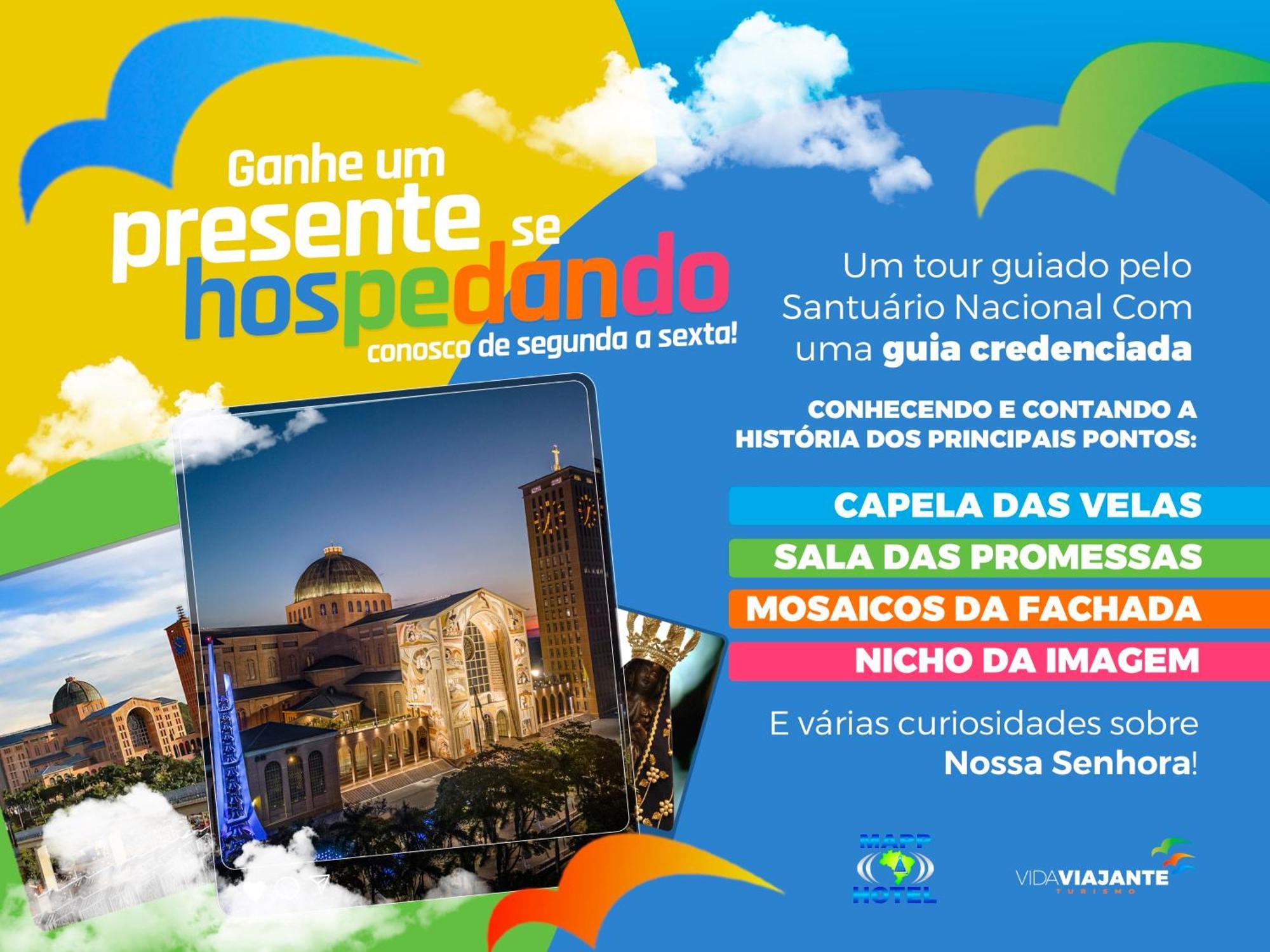 Mapp Hotel Aparecida-Sp 外观 照片